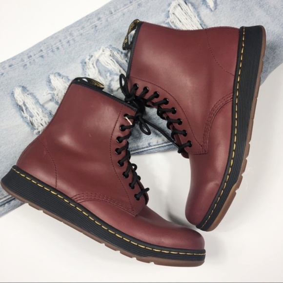 dr martens newton cherry